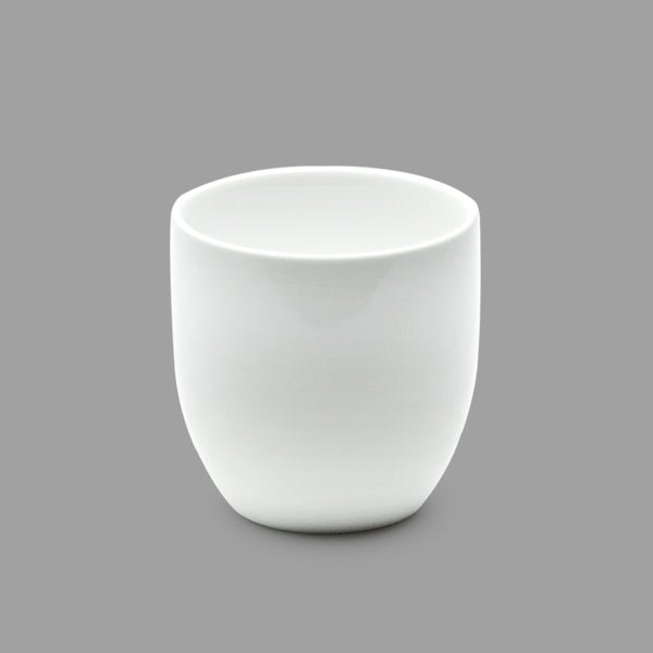 White Ceramic Tea Cup 3"H - Commercial Rice Cookers
