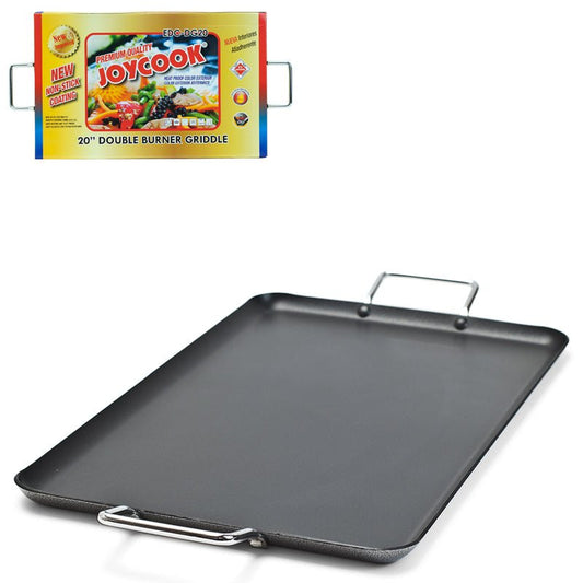 Double Burner Griddle 20"L - Commercial Rice Cookers