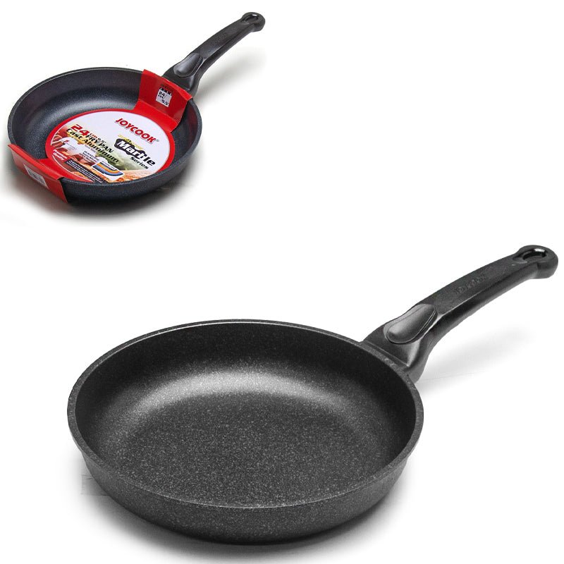Joycook Ceramic Marble Coated Cast Aluminum Non Stick Fry Pan 9.5" - Commercial Rice Cookers
