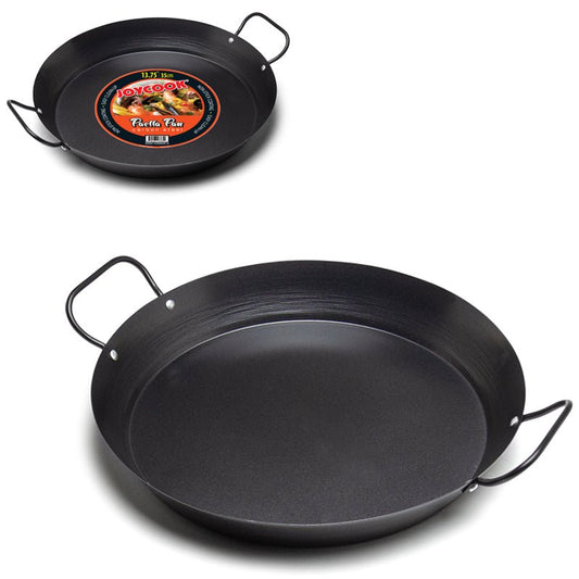JoyCook Paella Pan Non - Stick C - Steel 13.75" - Commercial Rice Cookers