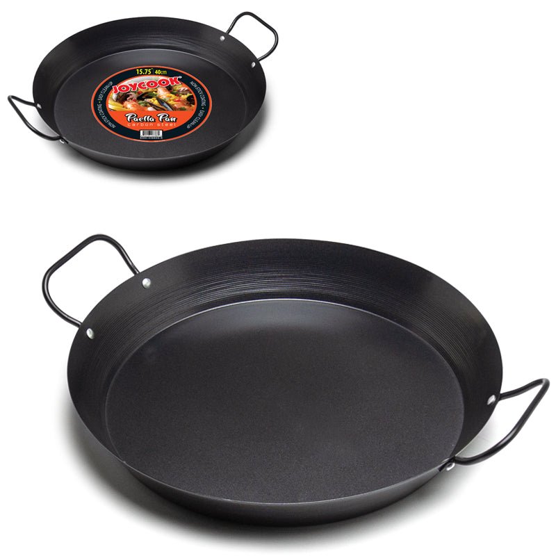 JoyCook Paella Pan Non - Stick C - Steel 15.75" - Commercial Rice Cookers