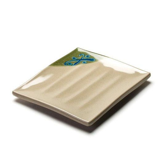 Melamine Rectangle Plate, 12pc, 8"x7" (Green) - Commercial Rice Cookers