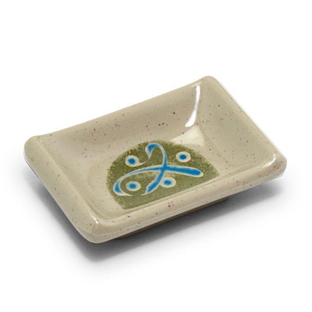 Melamine Rectangle Sauce Dish, 48pc, 3 - 5/8"x2 - 1/2" (Green) - Commercial Rice Cookers