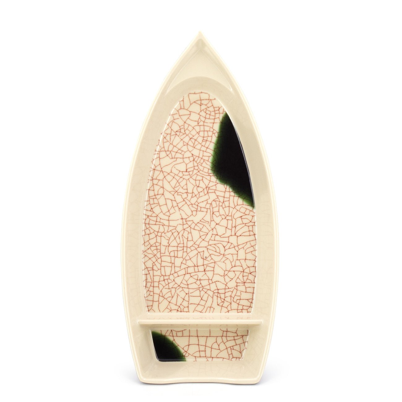 Melamine Sushi Boat, 6pc, 4.5"L x 10"W x 1.2"H (Oribe) - Commercial Rice Cookers