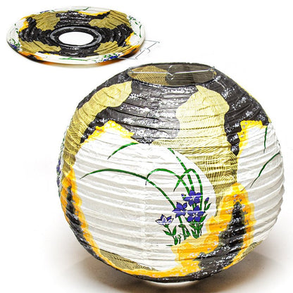 Paper Hanging Lantern Orchid 16"D - Set Of 2 - Commercial Rice Cookers