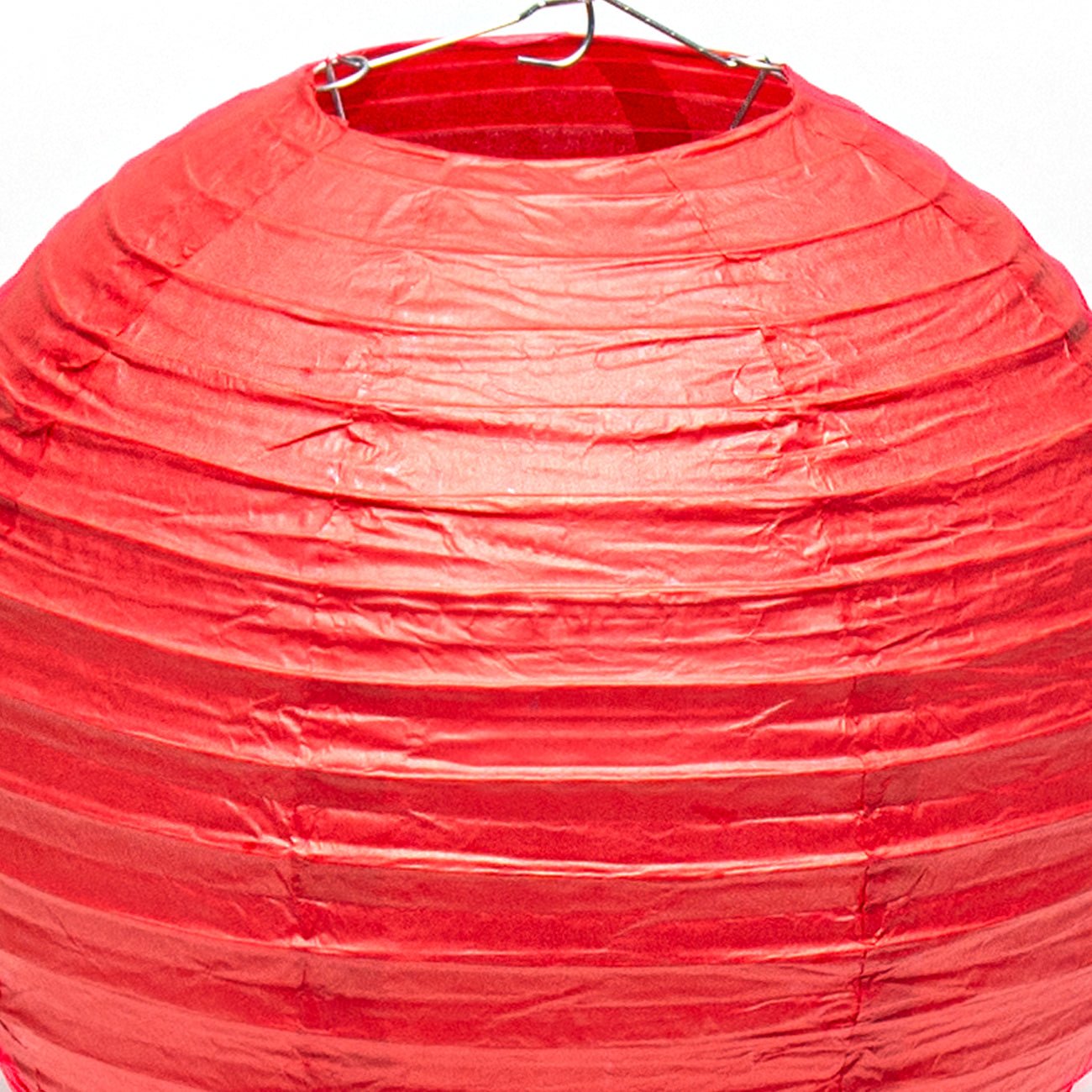 Paper Hanging Lantern Red 11.5"D - Commercial Rice Cookers