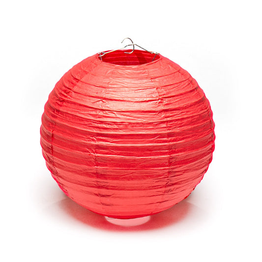 Paper Hanging Lantern Red 11.5"D - Commercial Rice Cookers