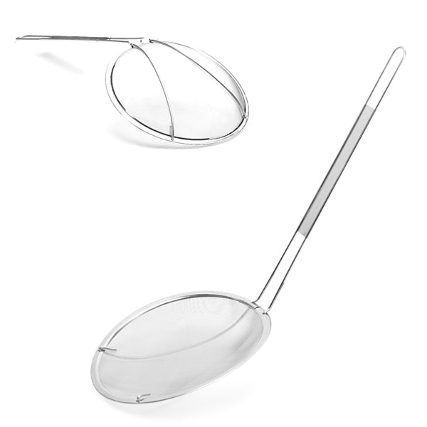 Stainless Steel Fine Mesh Strainer 6 - 1/2"D - Commercial Rice Cookers