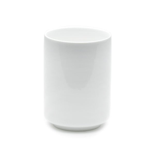 White Ceramic Tea Cup 4 - 1/4"H - Commercial Rice Cookers